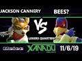 S@X 327 SSBM - Jackson Cannery (Fox) Vs. Bees? (Falco) Smash Melee Losers Quarters