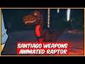 ARK: Santiago Weapons & Animated Raptor Skins! (Tek Raptor Buggy lol)
