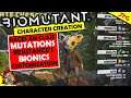 BIOMUTANT Preview - Character Creation! Bionic Powers, Resistance Buffs, Mutations, Class And Races!