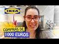 COMPRAS NA IKEA EM PORTUGAL - Mobiliando a casa por 1000 euros ✈️ Vlog Jr e Mi