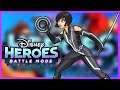 Disney Heroes Battle Mode! Working With QUORRA From Tron! Gameplay Walkthrough