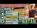 Hero Baru Natan Mobile Legends | Gameplay Top Global Hyper Carry - Best Build