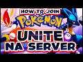 How to Join the NORTH AMERICA Server in Pokemon UNITE! (Pokemon UNITE Beta Gameplay)