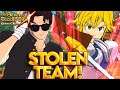 I STOLE this Youtuber's TEAM and DESTROYED PVP WITH IT!!! | Seven Deadly Sins: Grand Cross