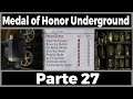 Medal Of Honor Underground Detonado Parte 27 - Medalhas, Making Off, Multiplayer, Secret Codes e + !