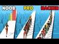 NOOB vs PRO vs HACKER in People Run
