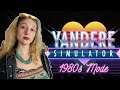 PLAYING YANDERE SIMULATOR 1980'S MODE FOR THE 1ST TIME LIVE! | Gameplay | Lia Meni