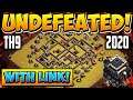 🔥UNBEATEN🔥 BEST NEW TH9 WAR BASE in 2020! Town Hall 9 War Base Layout With Copy Link