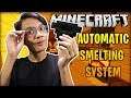 Building an Automatic Smelting System in Minecraft - Part 33 #Filipino