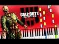 Call Of Duty Black Ops Zombie Theme (Sean Murray - Damned) Piano Tutorial (Sheet Music + midi) cover