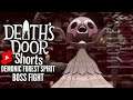 Demonic Forest Spirit Death's Door Boss Fight and Reaction // Luckless Lovelocks Let's Play #Shorts
