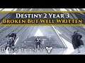 Destiny 2 Lore - Let's talk about the Narrative of Destiny 2 Year 3