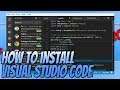 How To Install Visual Studio Code Editor For Windows Tutorial
