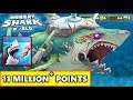 How to score more than 11 MILLION points without using gems with MEGALODON in Hungry Shark World