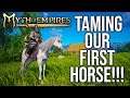 LEARNING HOW TO TAME HORSES!! - Myth of Empires - E6