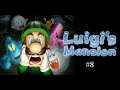 Let's play Luigi's mansion #8 : Une salle rempli de coffre et une salle où on marche au plafond.