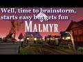 Malmyr gameplay - Relaxing automation and base building - Challenging production lines and economy