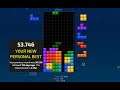 Tetris 100 Lines Race in 53.746 seconds | Jstris #7 Worldwide