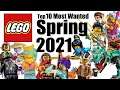 Top 10 Most Wanted LEGO Sets of Spring 2021!