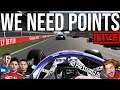 Trying To Score Points In The F1 #VirtualGP