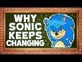 Why Sonic the Hedgehog's Design Keeps Changing