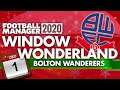 Window Wonderland FM20 | BOLTON | Day 1 | Football Manager 2020 Advent Series
