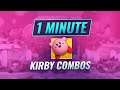 5 Kirby Combos You NEED To Know In 1 Minute - Smash Ultimate #Shorts