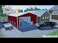 Adding 20 By 30 Garage! | Organizing | Homeowner Series | Farming Simulator 19