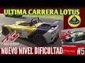 Assetto Corsa - Modo Carrera #5 - Última carrera con Lotus y desbloqueo NUEVO NIVEL DE DIFICULTAD !!