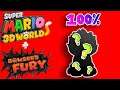 Bowser's Fury 100% Completion Rewards - Super Mario 3D World Nintendo Switch