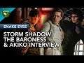 EXCLUSIVE Interviews: Andrew Koji, Ursula Corbero and Haruka Abe On Untold Origins | Snake Eyes