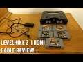 LevelHike 3-1 HDMI Cable Review - Nintendo 64 Gameplay!