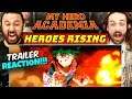 MY HERO ACADEMIA: Heroes Rising | MOVIE TRAILER - REACTION!!!