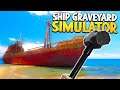Salvaging Old Ships For Major Profits In Ship Graveyard Simulator!