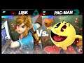 Super Smash Bros Ultimate Amiibo Fights – Link vs the World #54 Link vs Pac Man