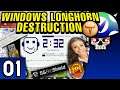 [Vinesauce] Joel - Windows Longhorn Destruction ( Part 1 )