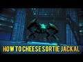 Warframe: HOW TO CHEESE SORTIE JACKAL W/ BROBERON