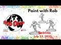Wizkids Painting With Rob: Goblins With Mini Market Giveaway and Next Five Figure Reveal!