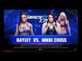 WWE 2K19 Bayley VS Nikki Cross 1 VS 1 Match
