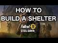 Fallout 76 Steel Dawn - How To Build A Shelter! - Xbox Series X 4K