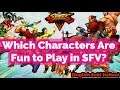 [Haitani] Which Characters Are Fun to Play in SFV? [Content Duration 4:47]