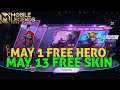 HOW TO REGISTER 515 EPARTY EVENT MOBILE LEGENDS WIN FREE HERO MAY 1 FREE SKIN MAY 13