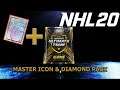 MASTER ICON PLAYER! | NHL 20 HUT Icon & Diamond Pack Opening
