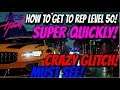 Need For Speed Heat - How To Get To Rep Level 50 Super Quickly! (Crazy Glitch, MUST SEE)