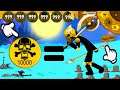 New Icon Giant Boss But Summon Giant Golden go to Night 1000 | Stick War Legacy Fight