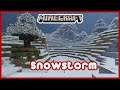 Realistic Snowstorm in Minecraft #Shorts