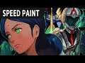 speed paint - Lalah Sune mobile suit gundam