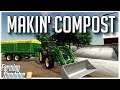 WE FOUND A NEW USE FOR OUR MANURE, COMPOST MACHINE | SEASONS 19 | COUNTY LINE | FARMING SIMULATOR 19