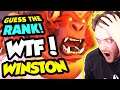 WTF WINSTON! - OVERWATCH GUESS THE RANK!