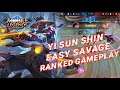 YI SUN SHIN OVER POWER?! EASY SAVAGE BOS!!! - HIGHLIGHT MOBILE LEGENDS